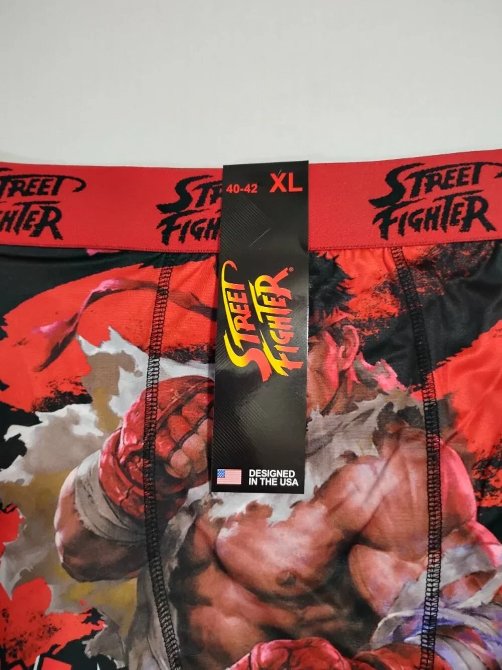 Capcom Street Fighter Ryu Performance Boxer Briefs - XL - Picture 4 of 5